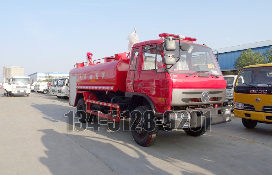 东风10吨消防洒水车