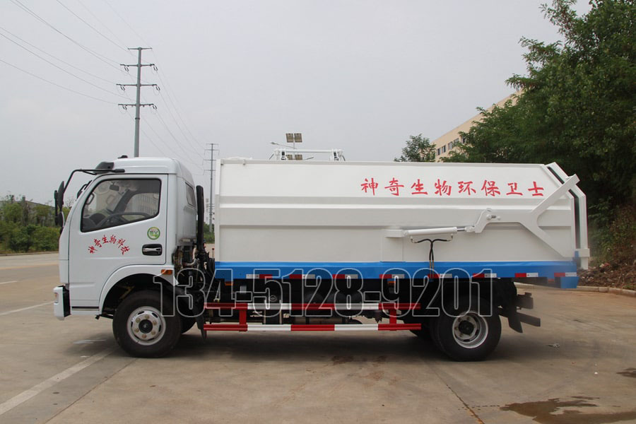 东风8方对接式垃圾车