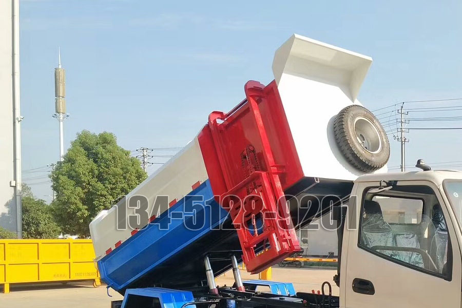 东风12方自装卸式垃圾车